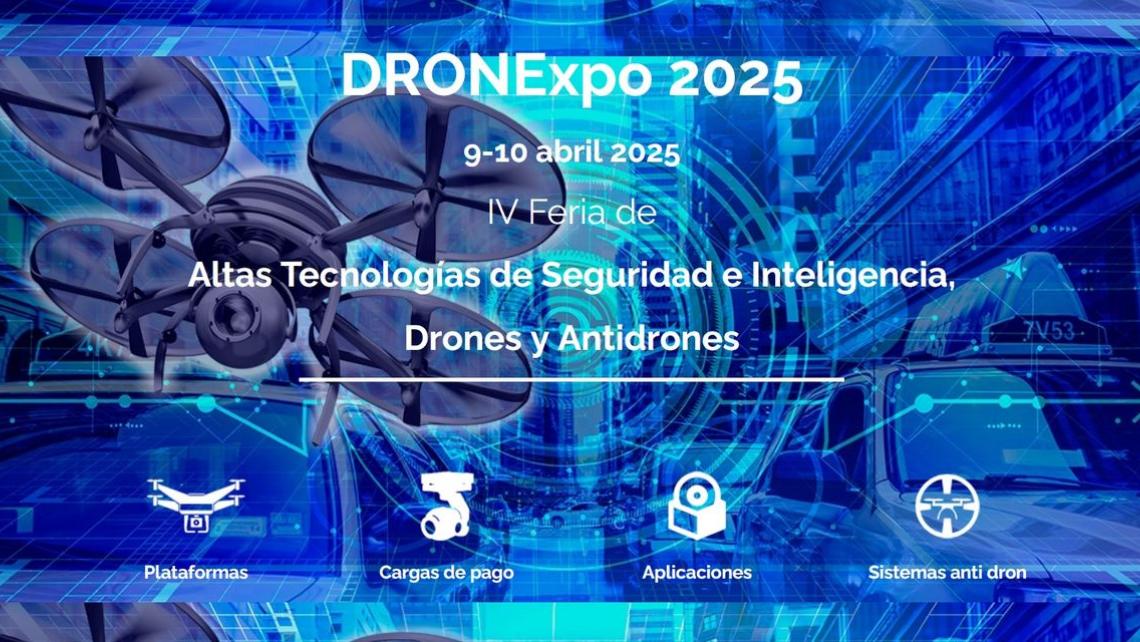 TECNOSEC DRONExpo 2025 ya tiene fechas y nueva ubicación